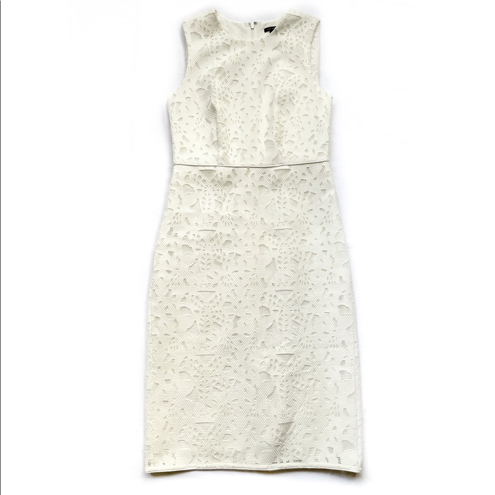 Ann Taylor Cream Dress
